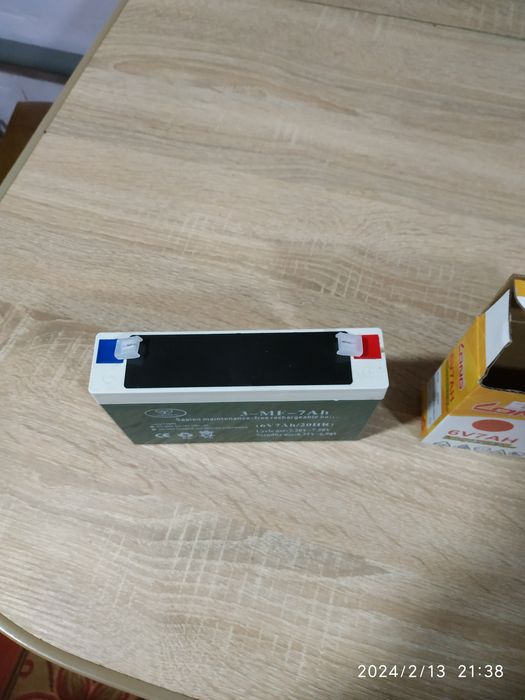 Акумулятор 6V7AH