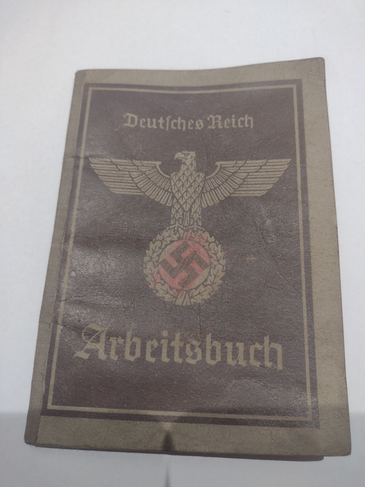 Arbeitsbuch - Posen 1942 III rzesza wojna