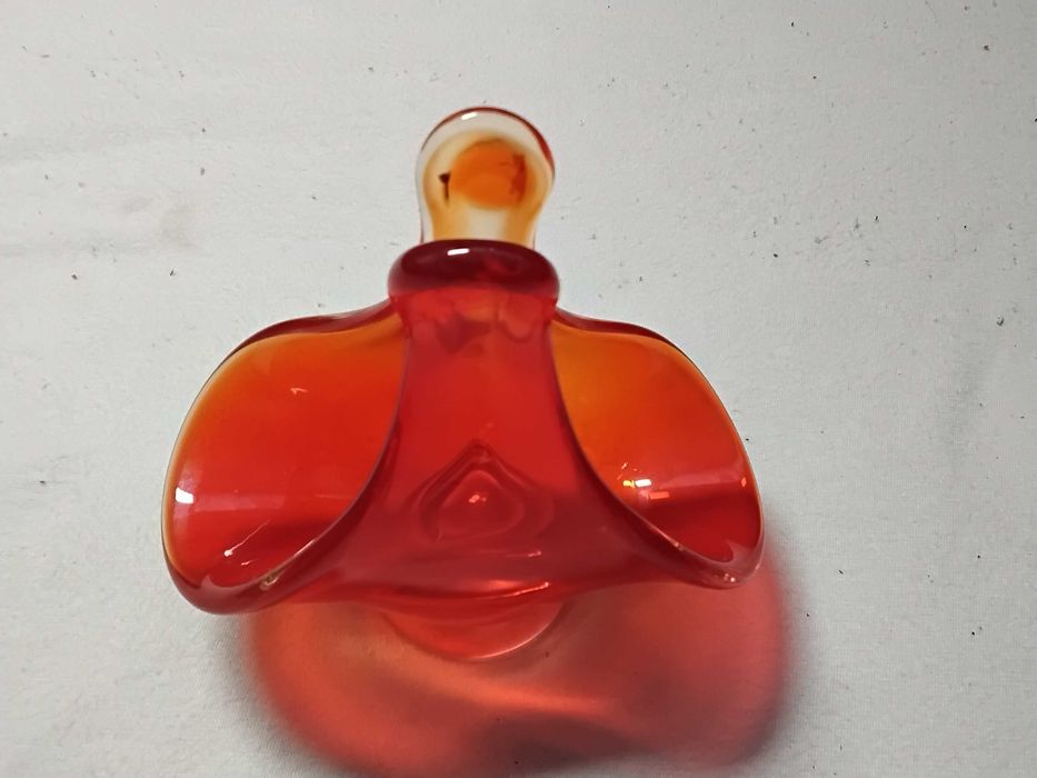 Serwetnik czerwone szkło