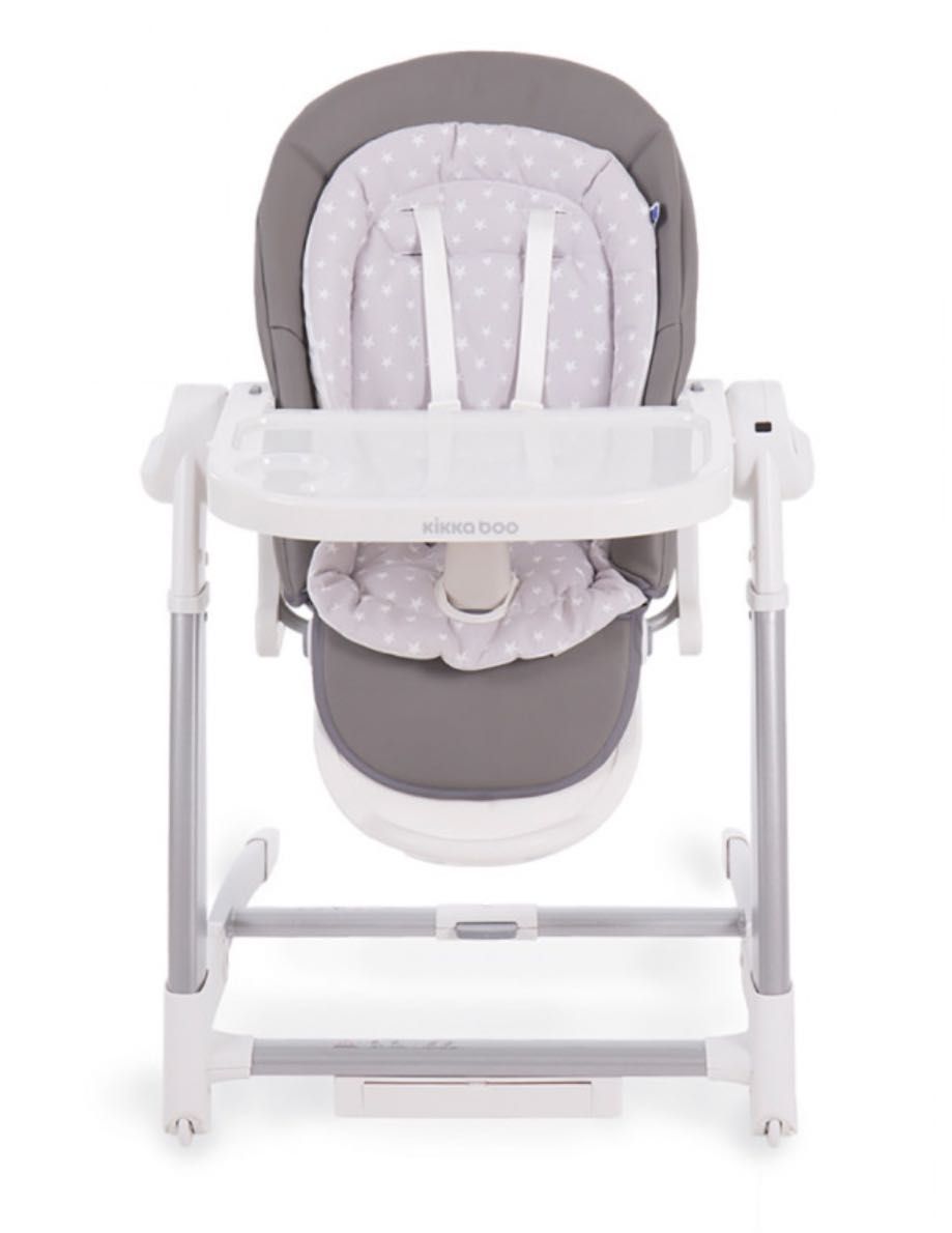 Стільчик для годування Kikka boo Swing 3 in 1 Prima Grey