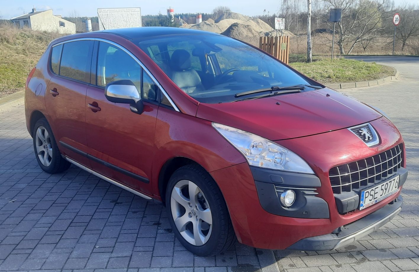 Peugeot 3008 1.6 benzyna, automat, panoramiczny dach. 2011 rok.