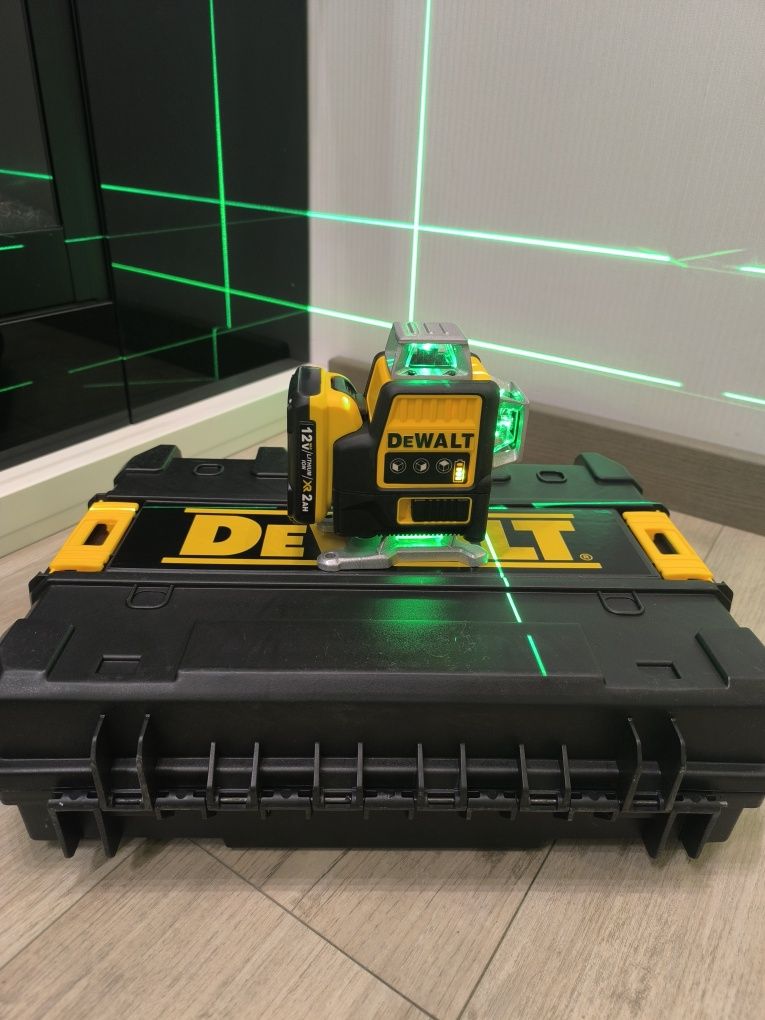 Лазерний рівень, DeWalt 4d, 16 ліній, лазерний нівелір