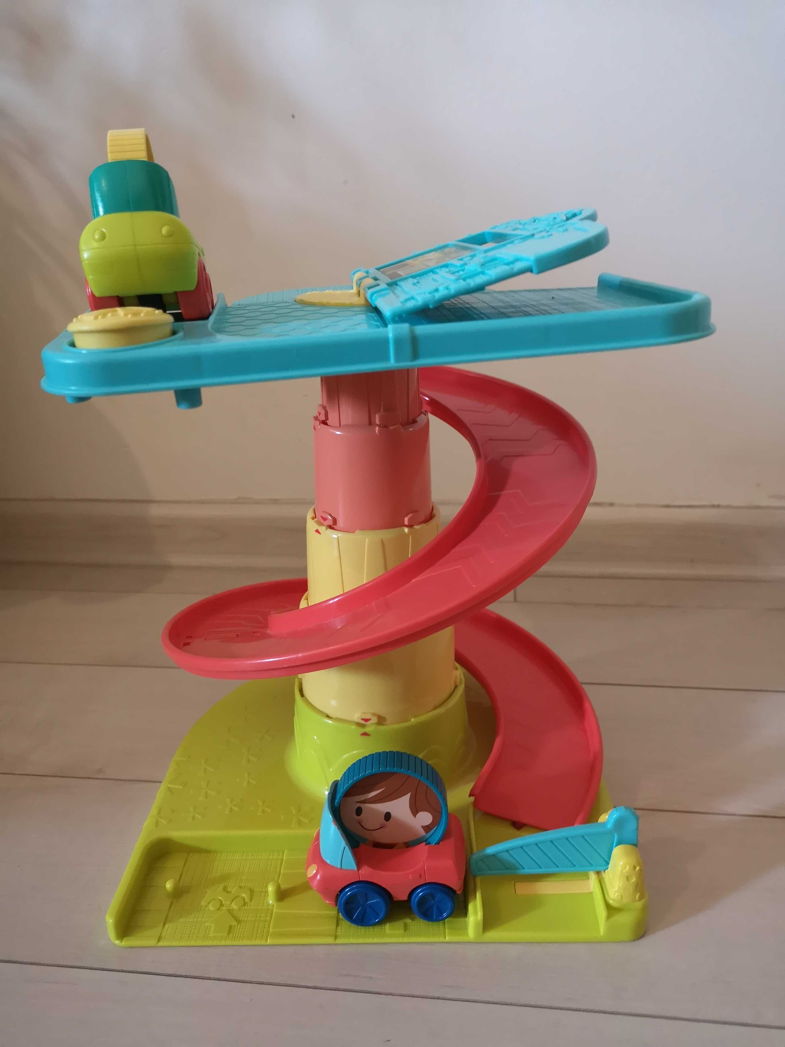 Playskool parking zjeżdżalnia dla autek tygrys z fisherprice