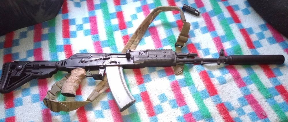 Глушитель саундмодератор 5.45, 7.62, 5.56, .223,.308 титановий пбс