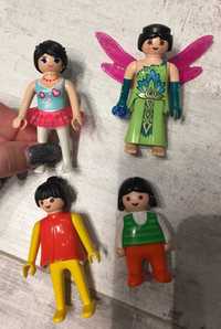 Playmobil 4 figurki, wróżka, baletnica