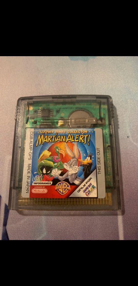 Jogo Looney Tunes Collector Martian Alert Gameboy Color