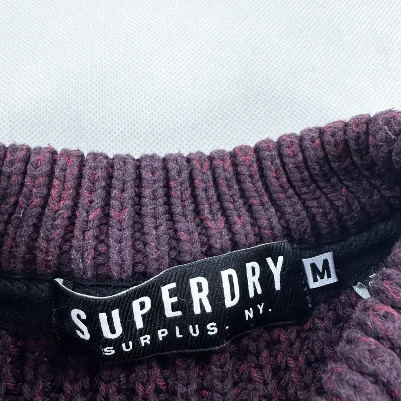 Sweter z okrągłym dekoltem Superdry