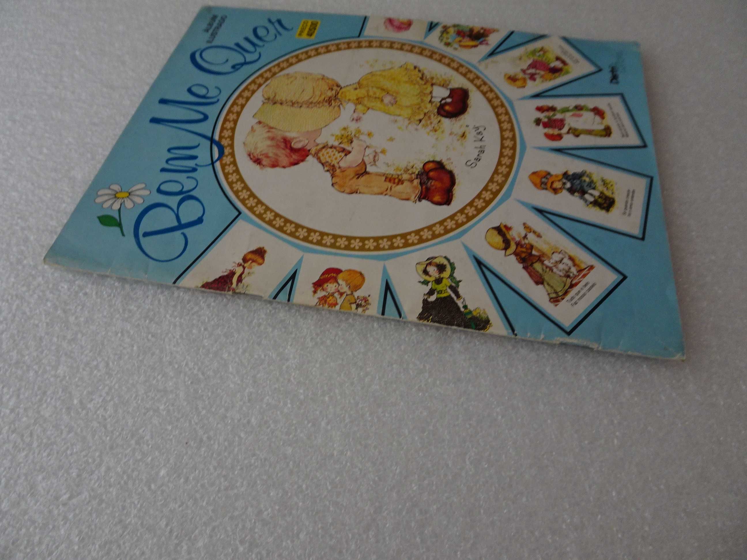 Caderneta de cromos Bem Me Quer - Distri Editora - Tem 45 cromos
