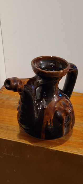 Ceramika czeska kamionka PRL Bulharsko sada Dzbanuszek Konewka PRL