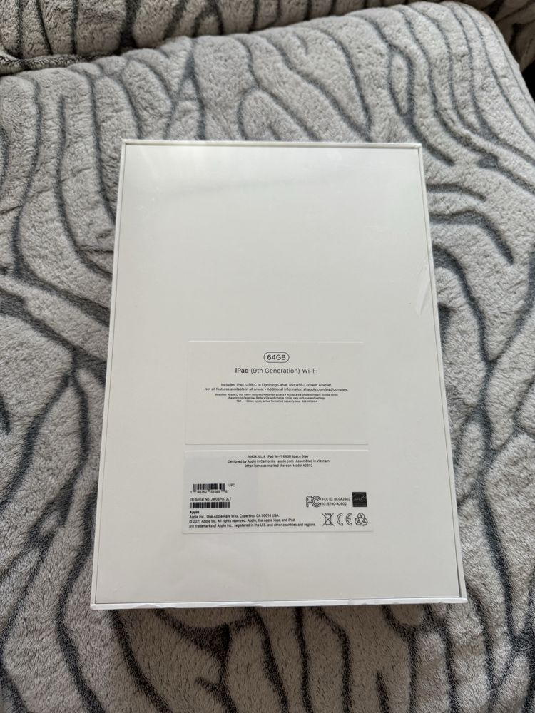 Ipad (9th Generation) Wi-Fi Space Gray 64 Gb new