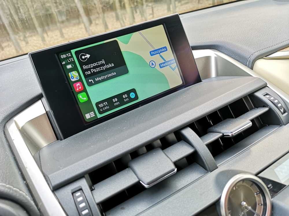 Lexus nawigacja mapy Carplay Iphone Android Auto montaż ?