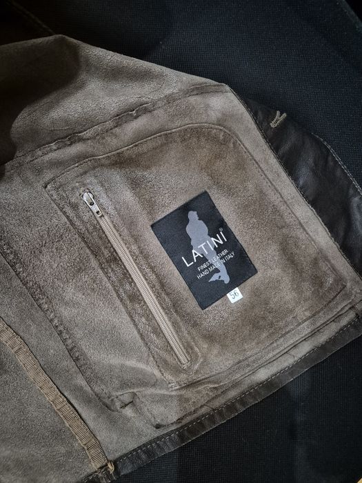LATINI roz. 56 XL Handmade in Italy skóra naturalna premium