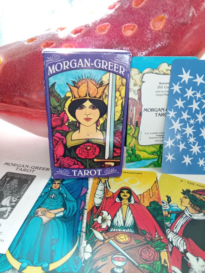 Morgan-greer tarot колода карт таро