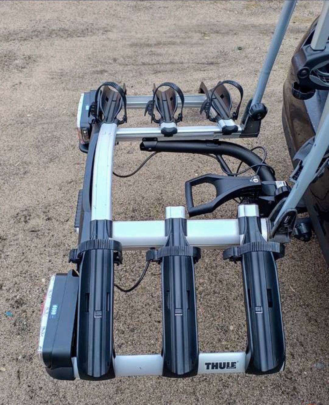 Thule Euro Way G2 922 uchwyt, bagażnik na 3 rowery, max udźwig 51 kg.