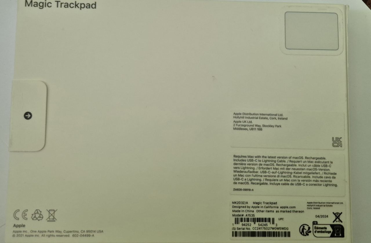 Трекпад Apple Magic Trackpad