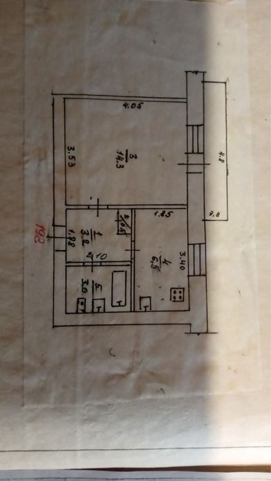 Продам 1 кімнатну квартиру