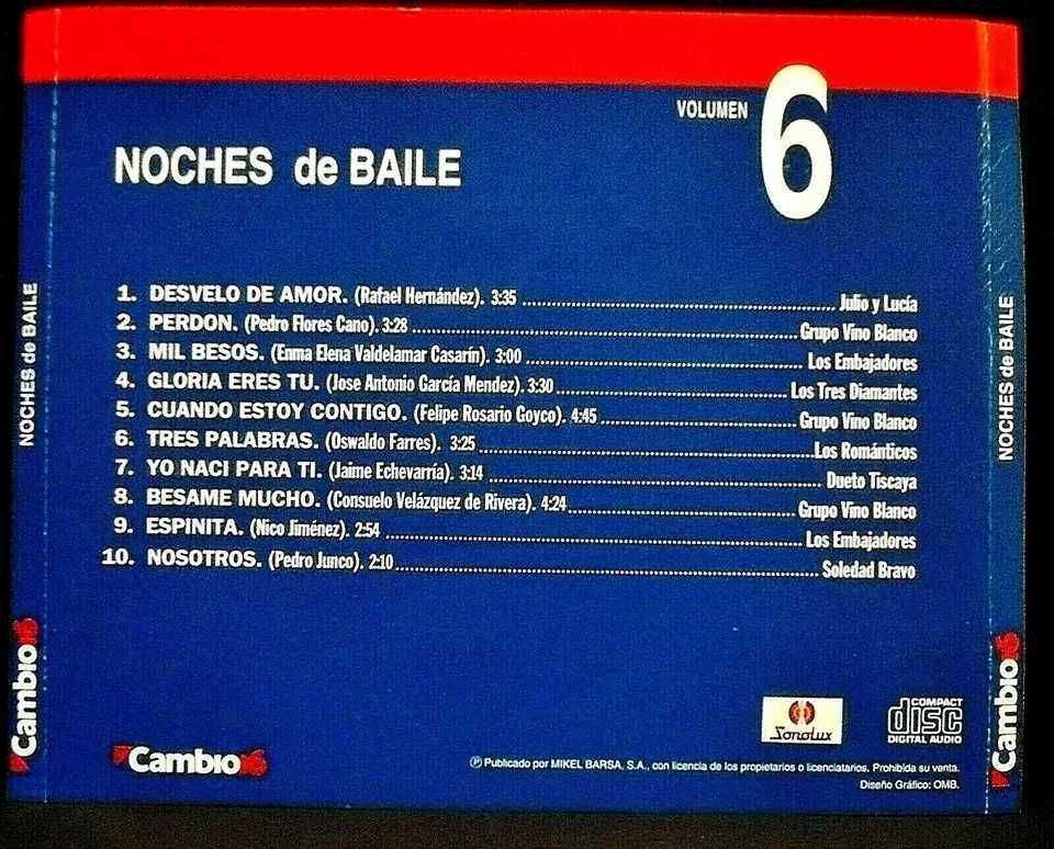 Verano Caliente No.6 - Noches de Baile - Spain Cambio 16 1993 - CD