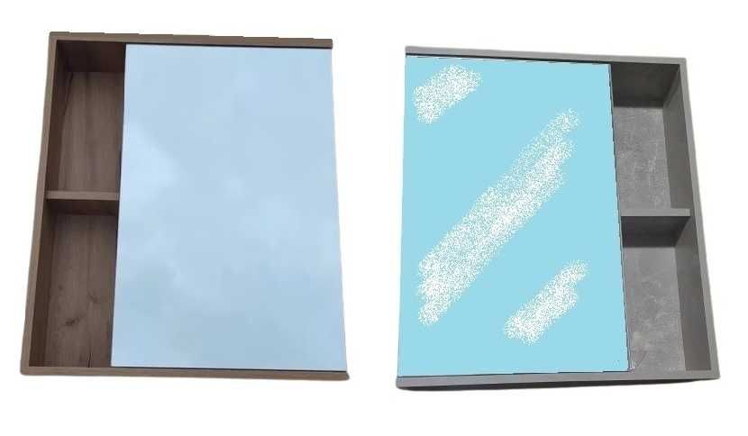 Умывальник Cersanit в комплекте с элитной тумбой (с цветной отделкой).