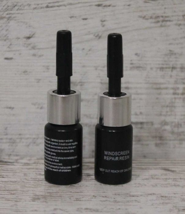 Полимер клей для трещин и сколов стекол,окон,автомобильных стекол.