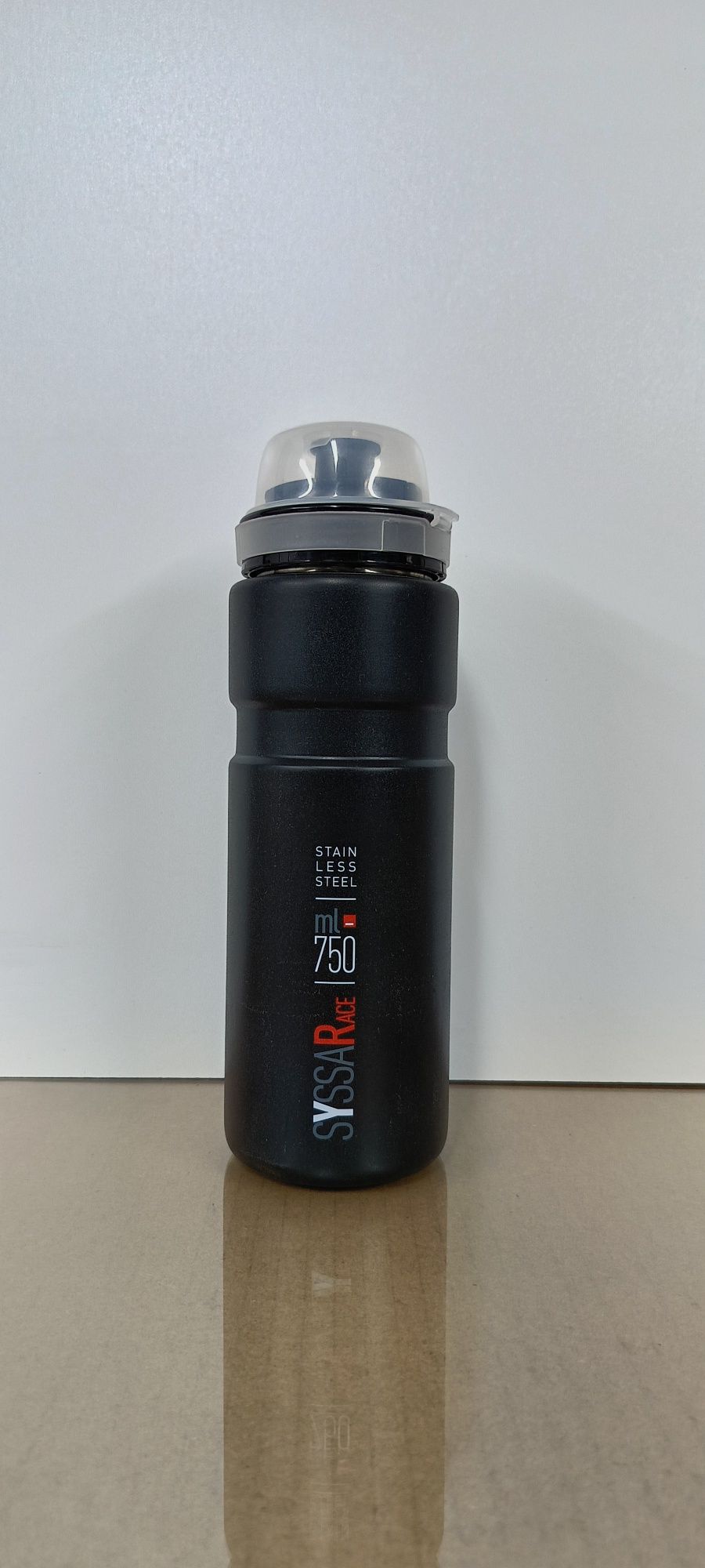 Bidon rowerowy Syssa Race 750ml. Stal nierdzewna.
