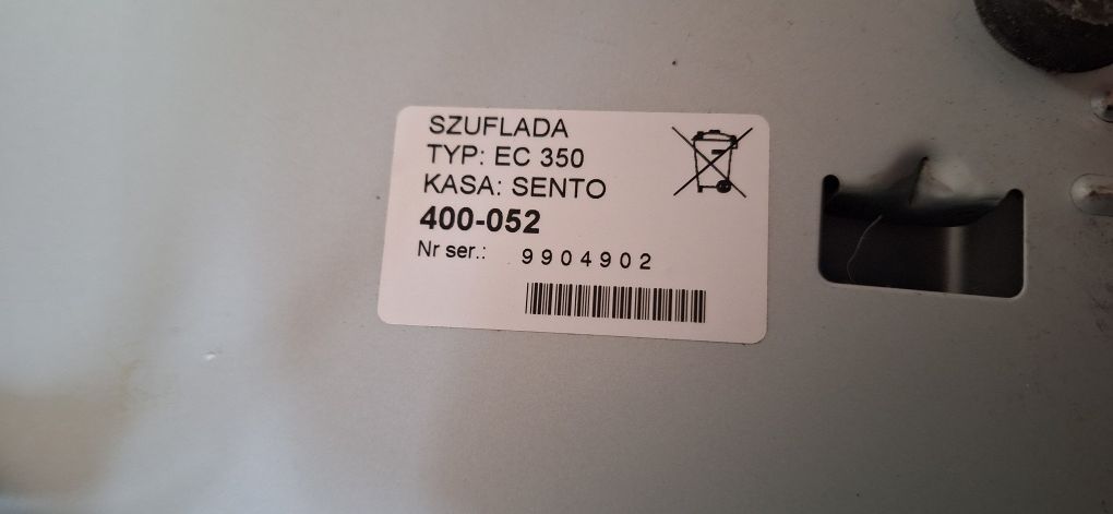 Szuflada do kasy fiskalnej Sento
