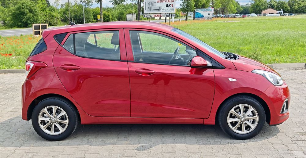 Hyundai i10 1.0 Benzyna 2016r 76 tys km Podgrz. Fotele i kierownica