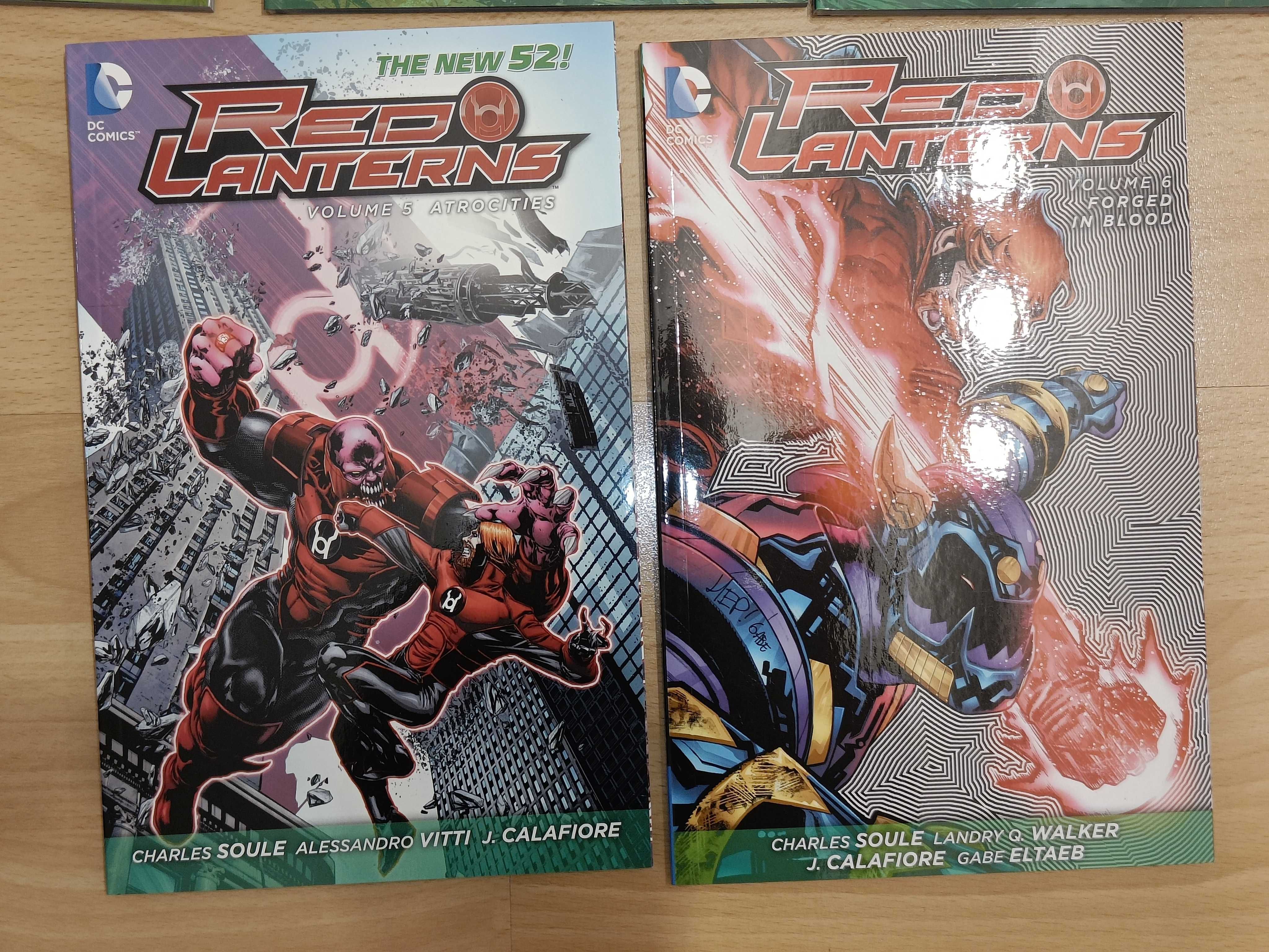 RED LANTERNS SC VOL 01,02,04,05,06