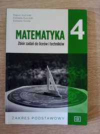 Zbiór zadań do matematyki 4 PAZDRO