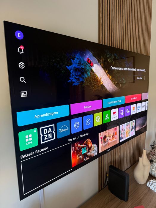 LG OLED C4 65” — 4K 120Hz, HDMI 2.1 — Como Nova!