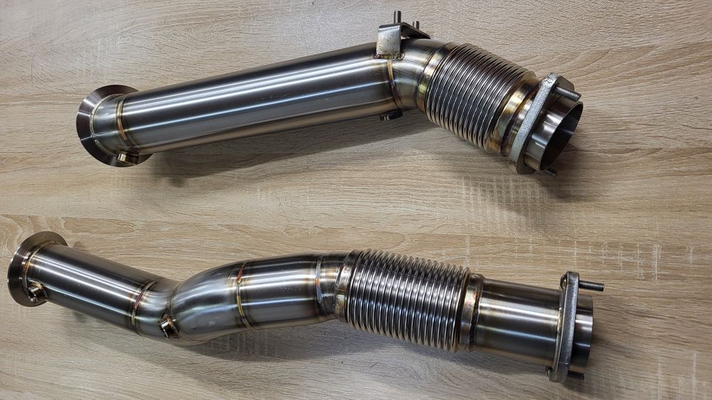 Даунпайп BMW X3M F97 X4M F98 S58 Downpipe БМВ х3м х4м S58