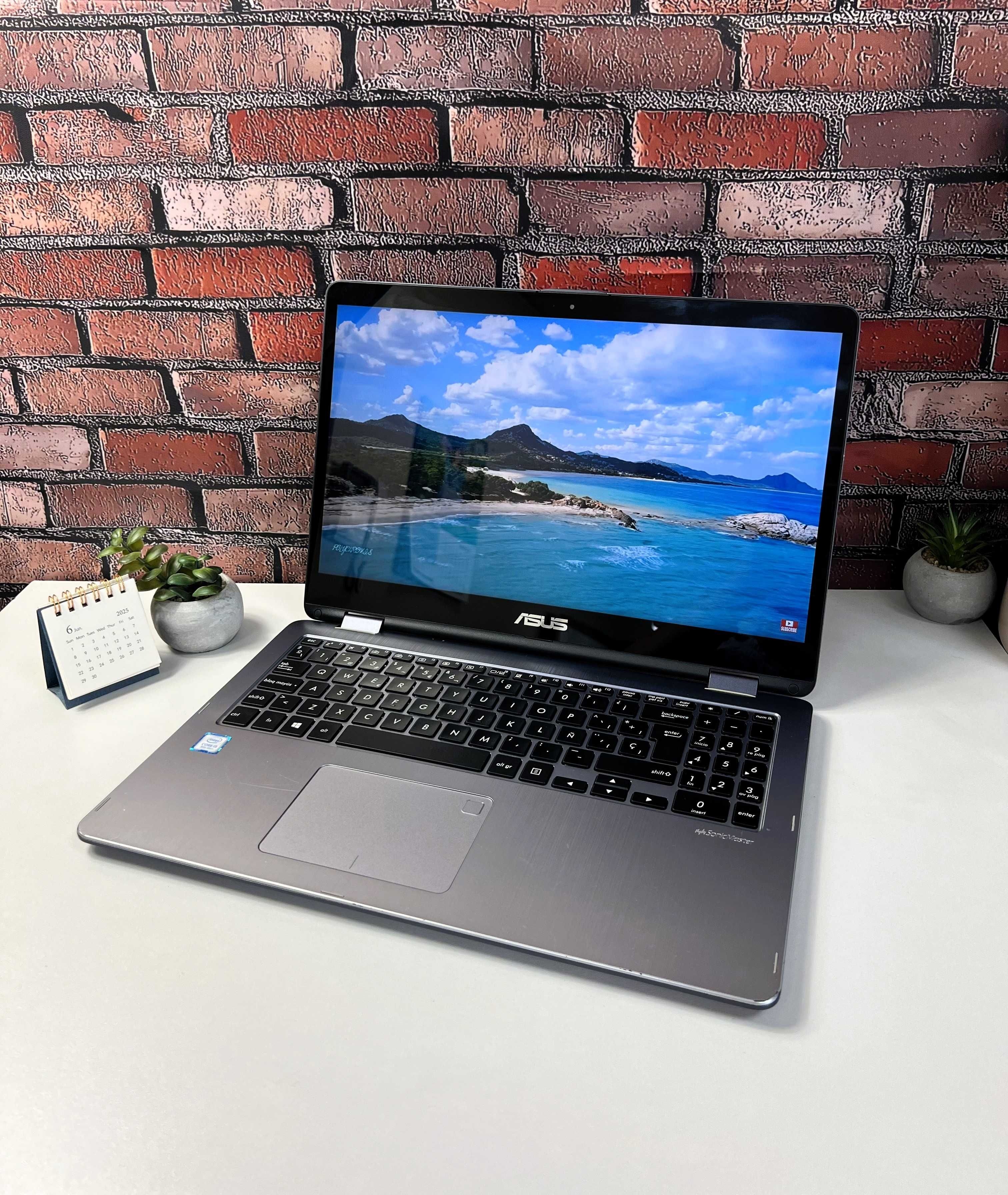 Ноутбук Asus VivoBook Flip 15TP510UA·i5-8250U·16GB+SSD256·15"IPS Touch