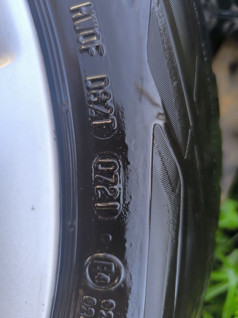 4 x felgi aluminiowe 16"+ opony Audi 5x112 7Jx16 ET42