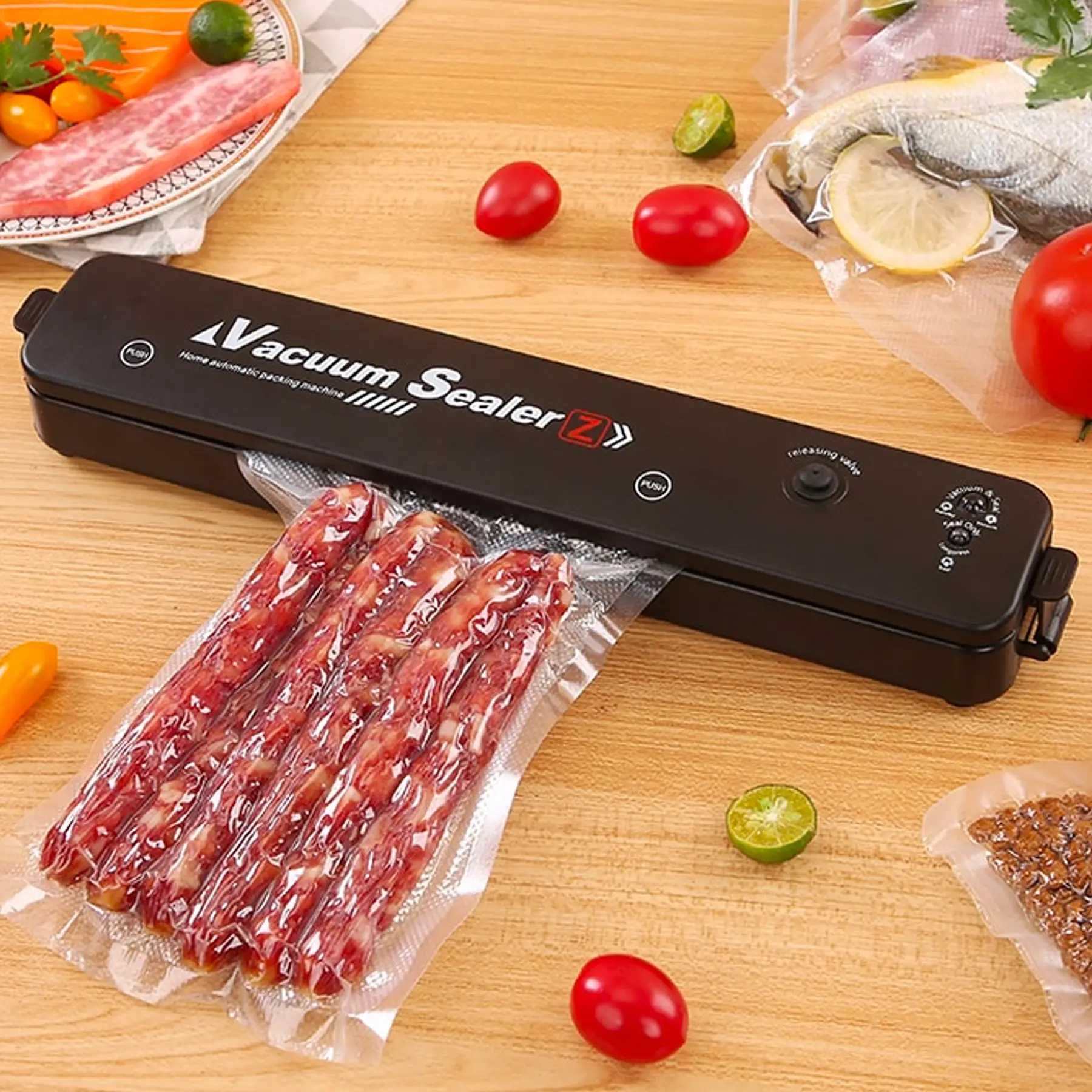 Вакууматор Vacuum Sealer вакуумний пакувальник для їжі