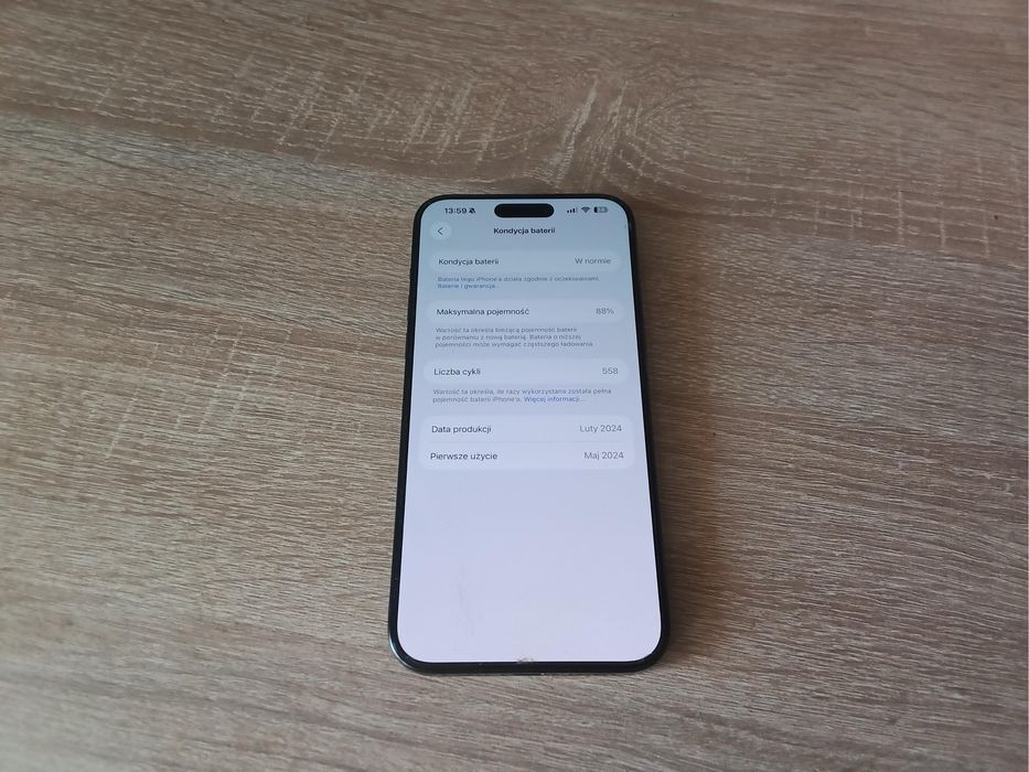Iphon 15 Pro Max 256 GB Tytan IGŁA