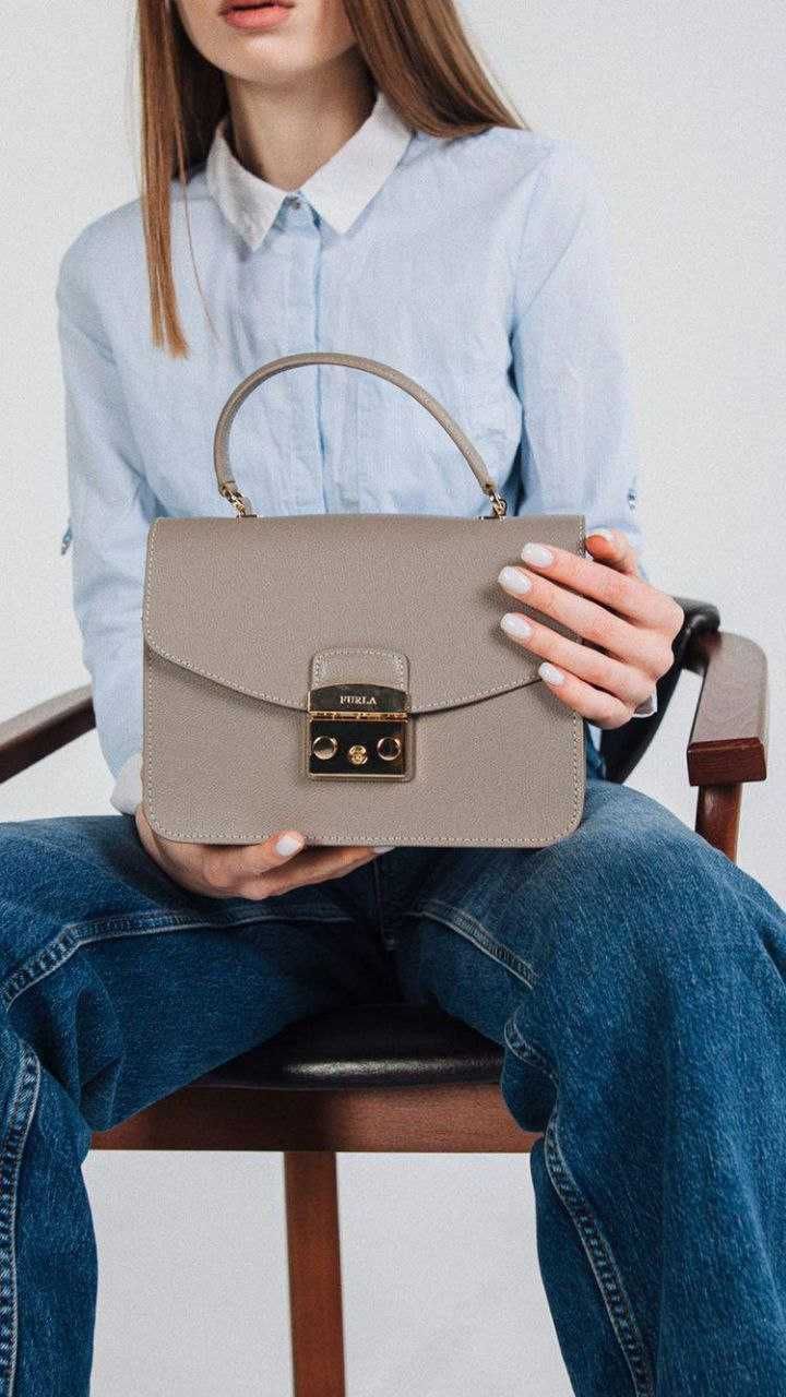 Furla Metropolis Top Handle S Onice