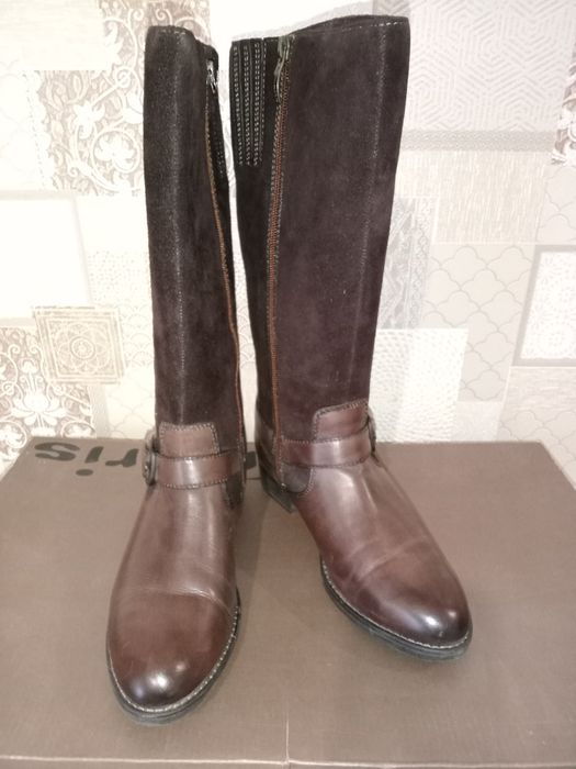 Сапоги Tamaris (кожа/замша)