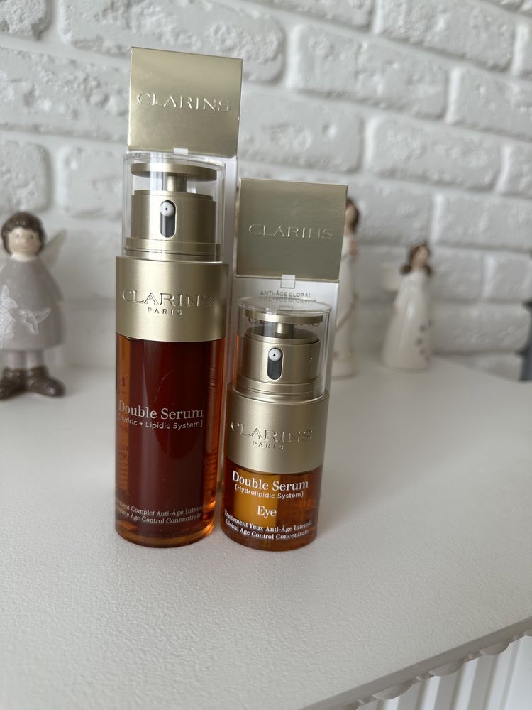 Сыворотка CLARINS Double Serum и Clarins Double Serum Eye