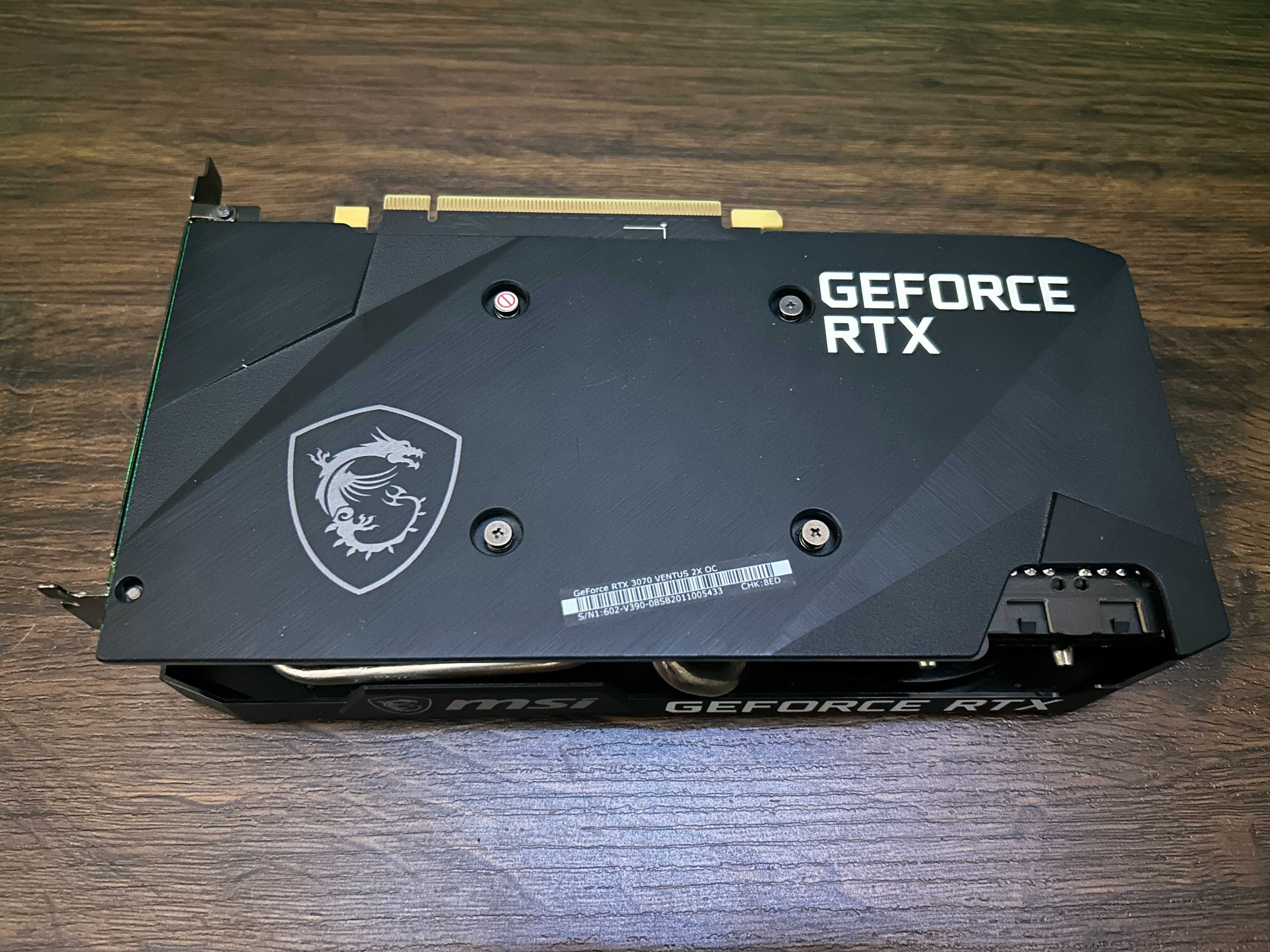 Бесплатная доставка! Видеокарта NVIDIA GeForce RTX 3070 8GB GDDR6 MSI