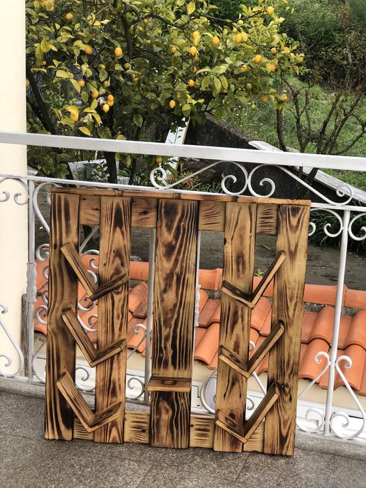 Garrafeira feita em paletes