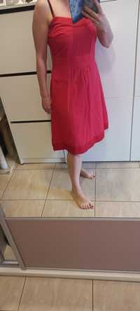 Sukienka czerwona Orsay r.38