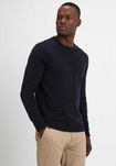 SELECTED HOMME Sweter Męski Granatowy EU 38, UK M