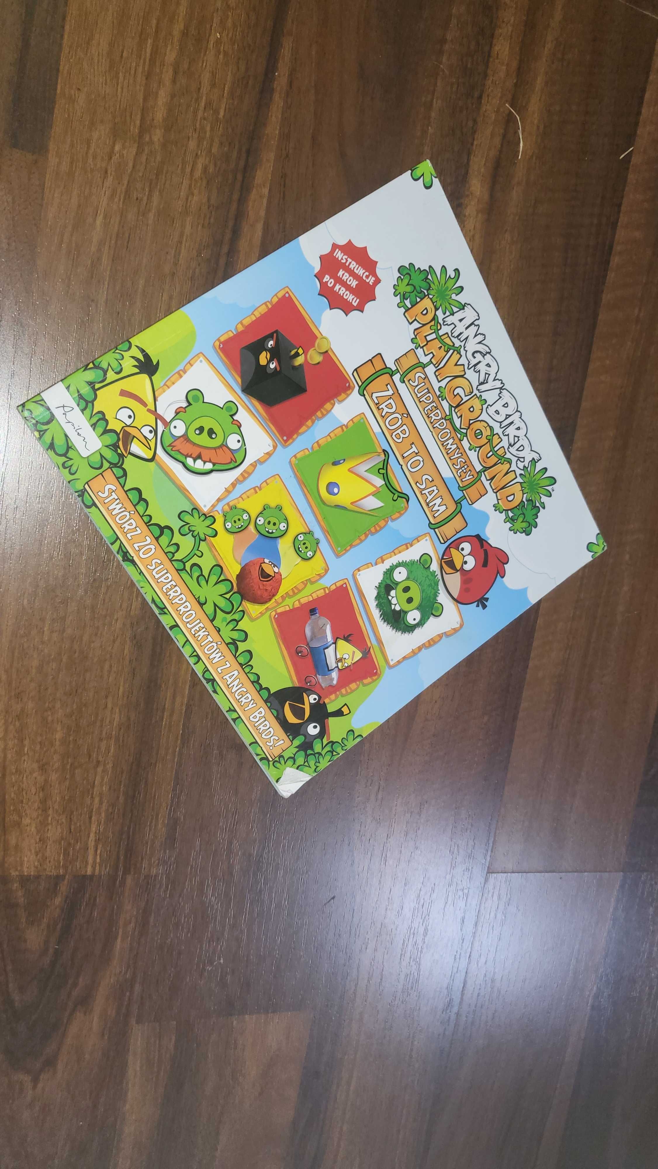 Książka Angry Birds z pomysłami na zabawy