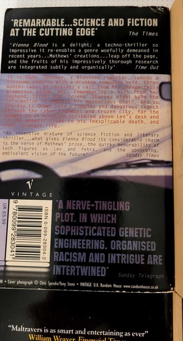 6 Livros Policial, Espionagem em Inglês Robert Wilson,Le Carré