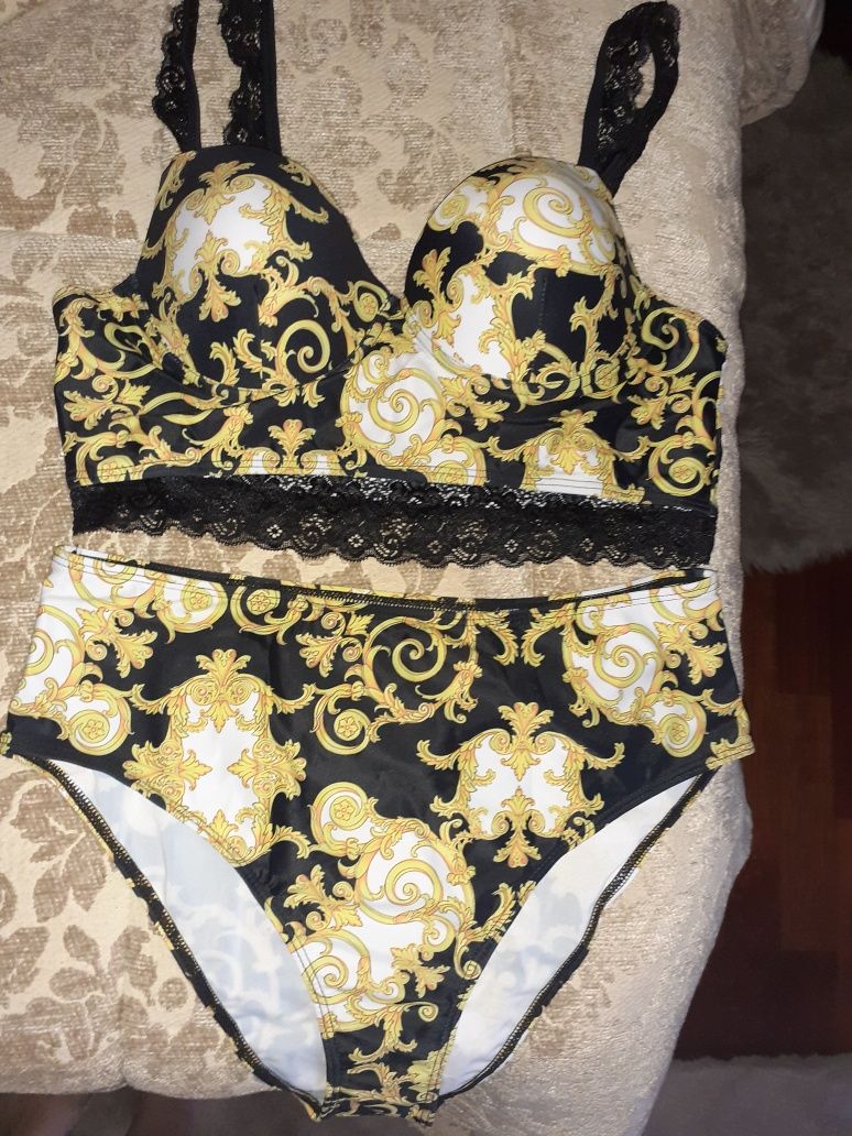 BIKINI / conjunto Top padrão tendência 2021