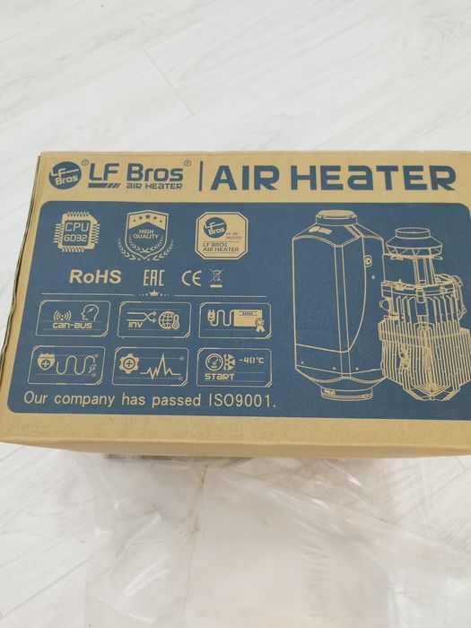 Автономний обiгрiвач 2квт/5Квт та 12В /24в Лунфей, дизель, ориг