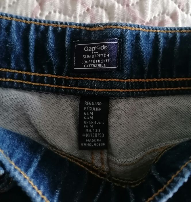 Pack 3 calças ganga 8-10 Anos + casaco Lá Redoute