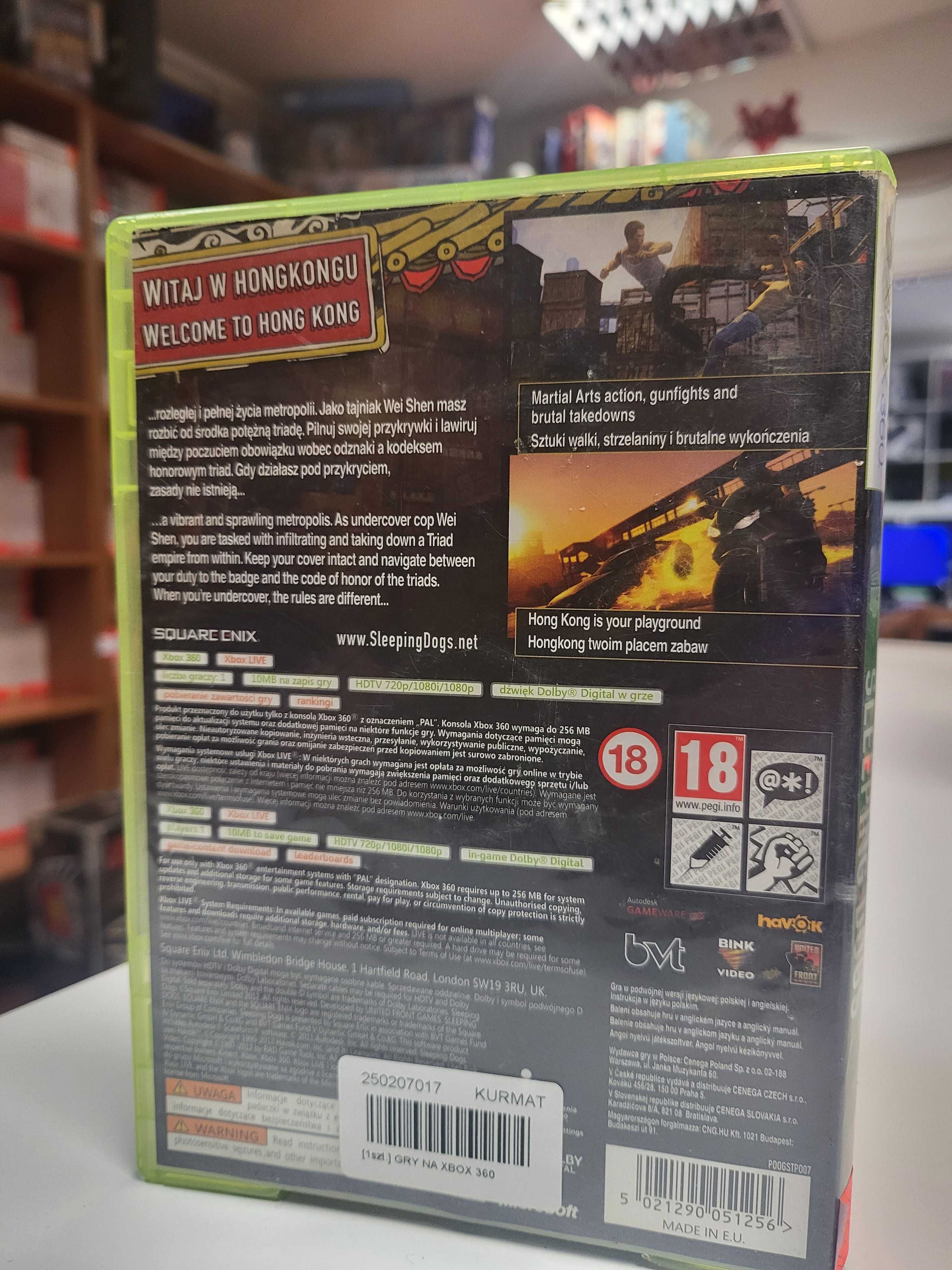 Sleeping Dogs Microsoft Xbox 360 SklepRetroWWA