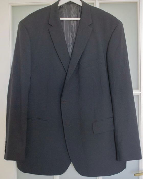 granatowy garnitur marynarka Pierre Cardin