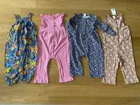 Zestaw 4 nowe kombinezony letnie h&m