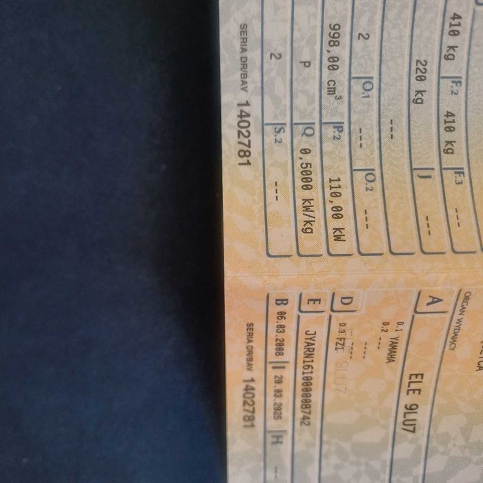 Yamaha Fz1 Fazer 1000